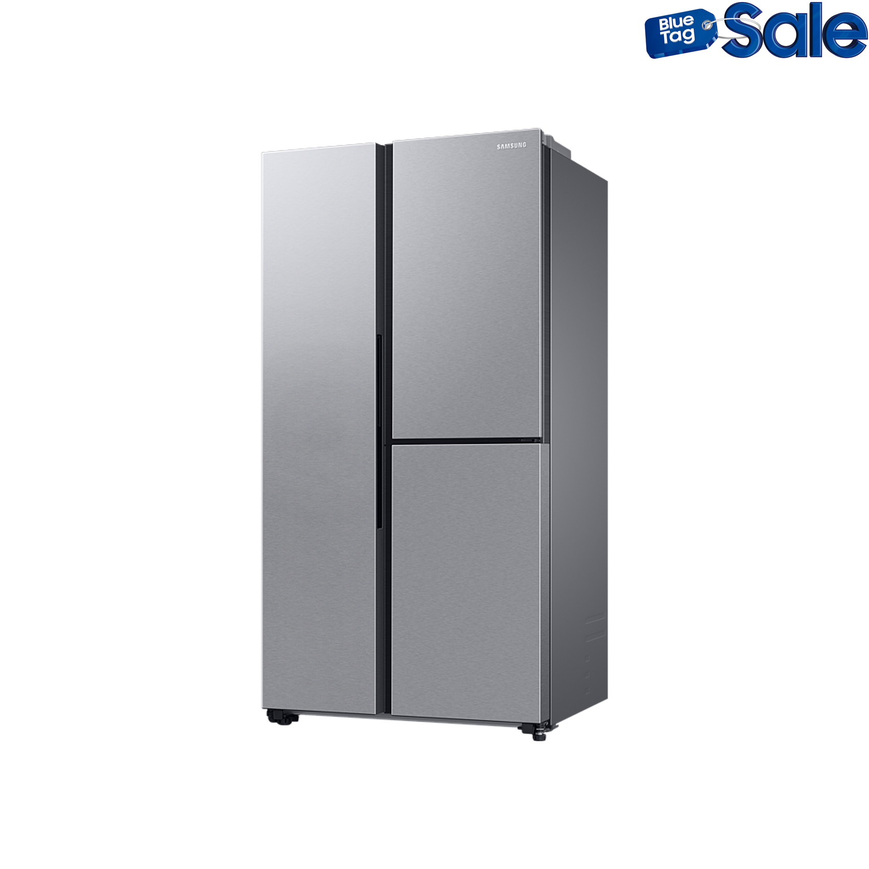 Samsung 595L Nett Food Showcase Side by Side Fridge with Beverage Centre™ - Clean Steel Finish (Photo: 6)